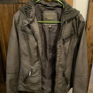 Maurices Faux Leather Jacket, medium